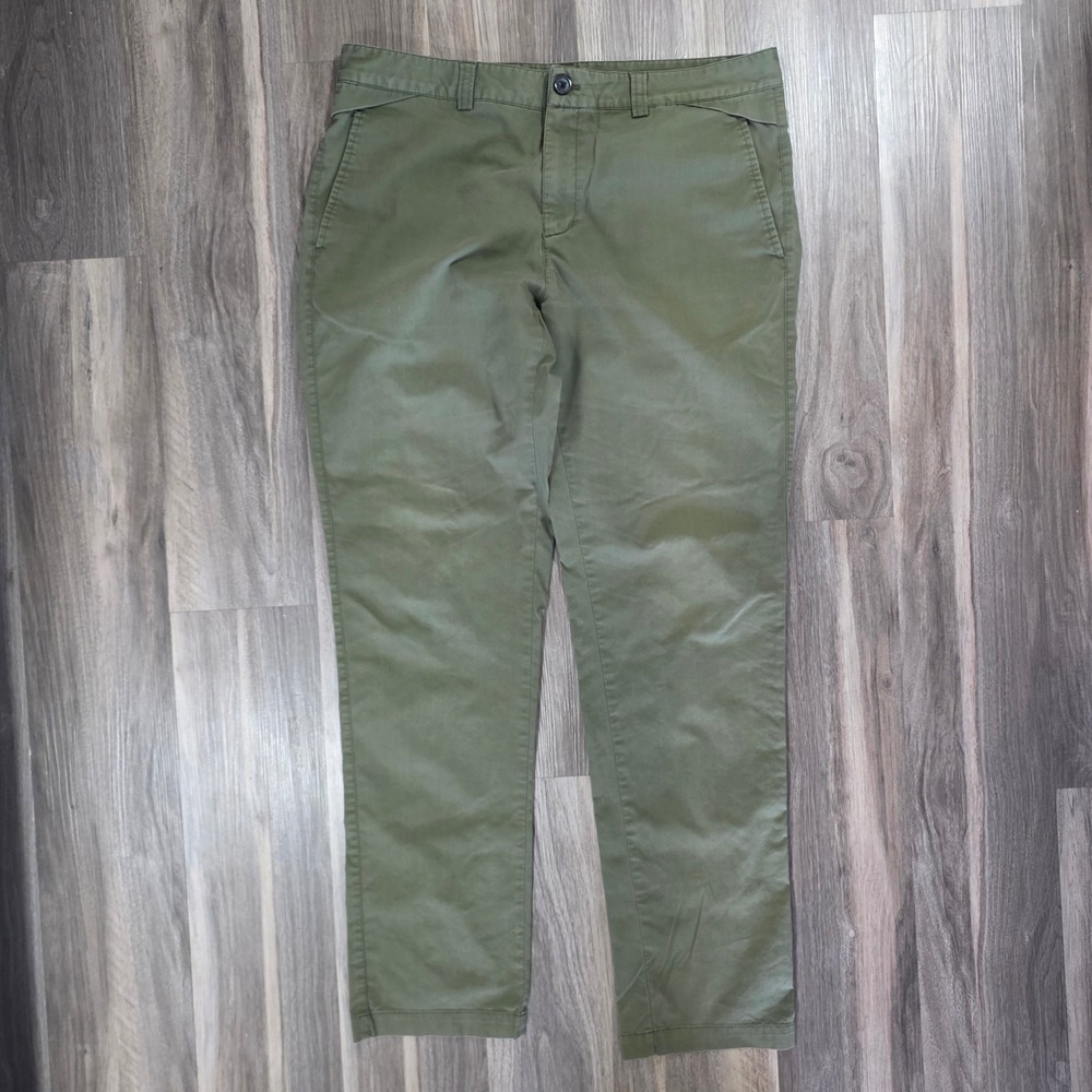 *Stain by‎ ankle  Beanpole Outdoor Mens Olive Green Chino Pants Straight  34x30